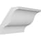 Ekena Millwork 5 1/2-in. W x 42-in. D x 42-in. H Funston Architectural Grade PVC Knee Brace BRCP055X42X42FST - alternate 1